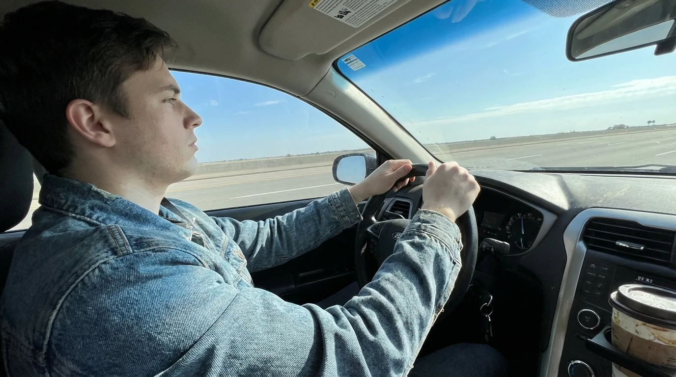 Step 2: Drive as you normally do