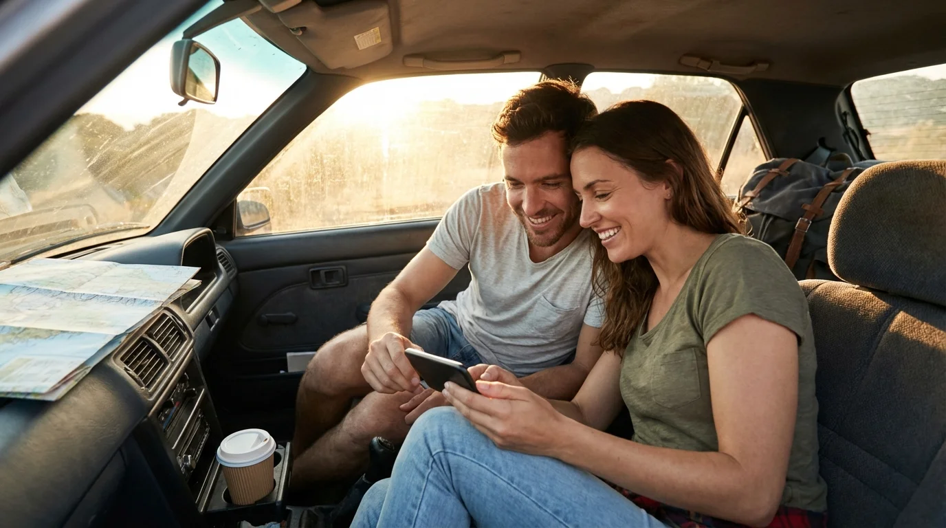 Drivers celebrating fewer stops and smoother trips